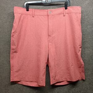 CoolKeep Men’s Coral Red Performance Cooling Lightweight Shorts